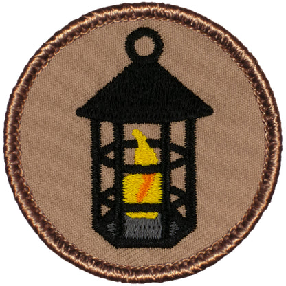 Kerosene lanter Scout Patrol Patches