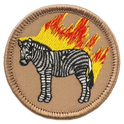 Zebra Patrol Patch