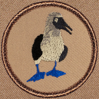 Blue Footed Booby Patrol Patch Ð Scout Patch