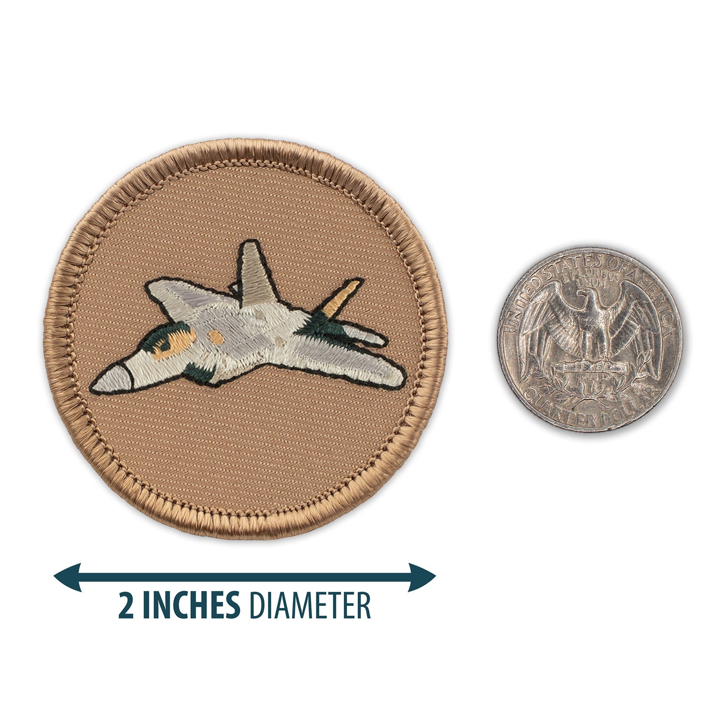 Raptor F-22 Aircraft Patrol Patch