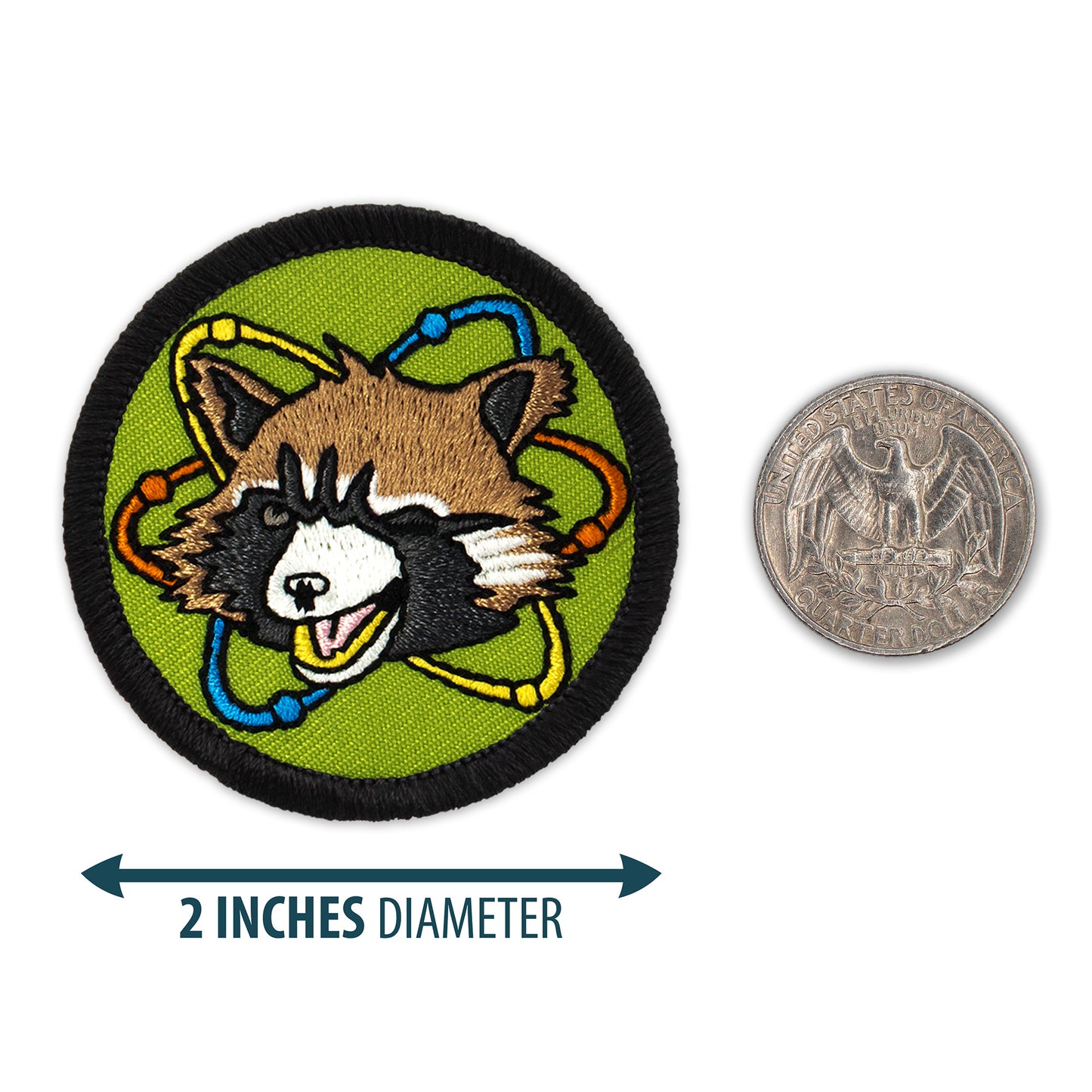 Atomic Raccoon Patrol Patch