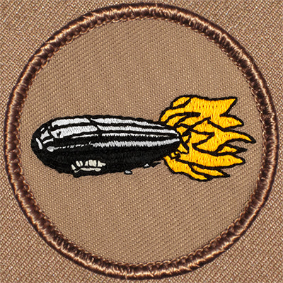 Flaming Zeppelin Patrol Patch