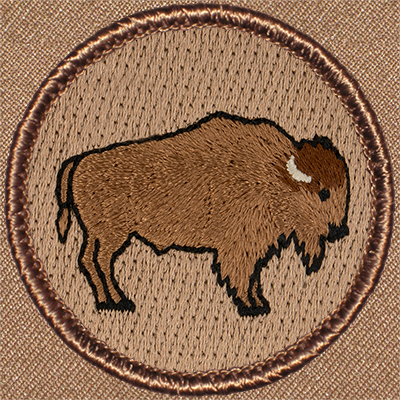 Bison Patrol Patch Ð Scout Patch