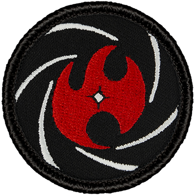 Red Cyclone Patrol Patch