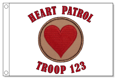Heart  Patrol Flag