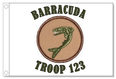 Barracuda Patrol Flag