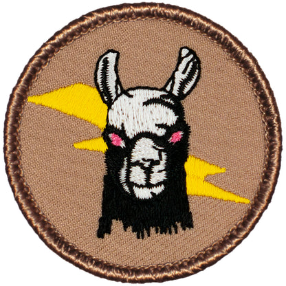 Llama Head Patrol Patch