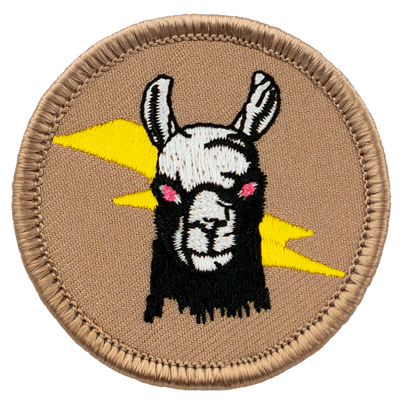 Llama Head Patrol Patch