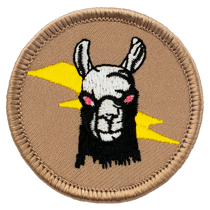 Llama Head Patrol Patch