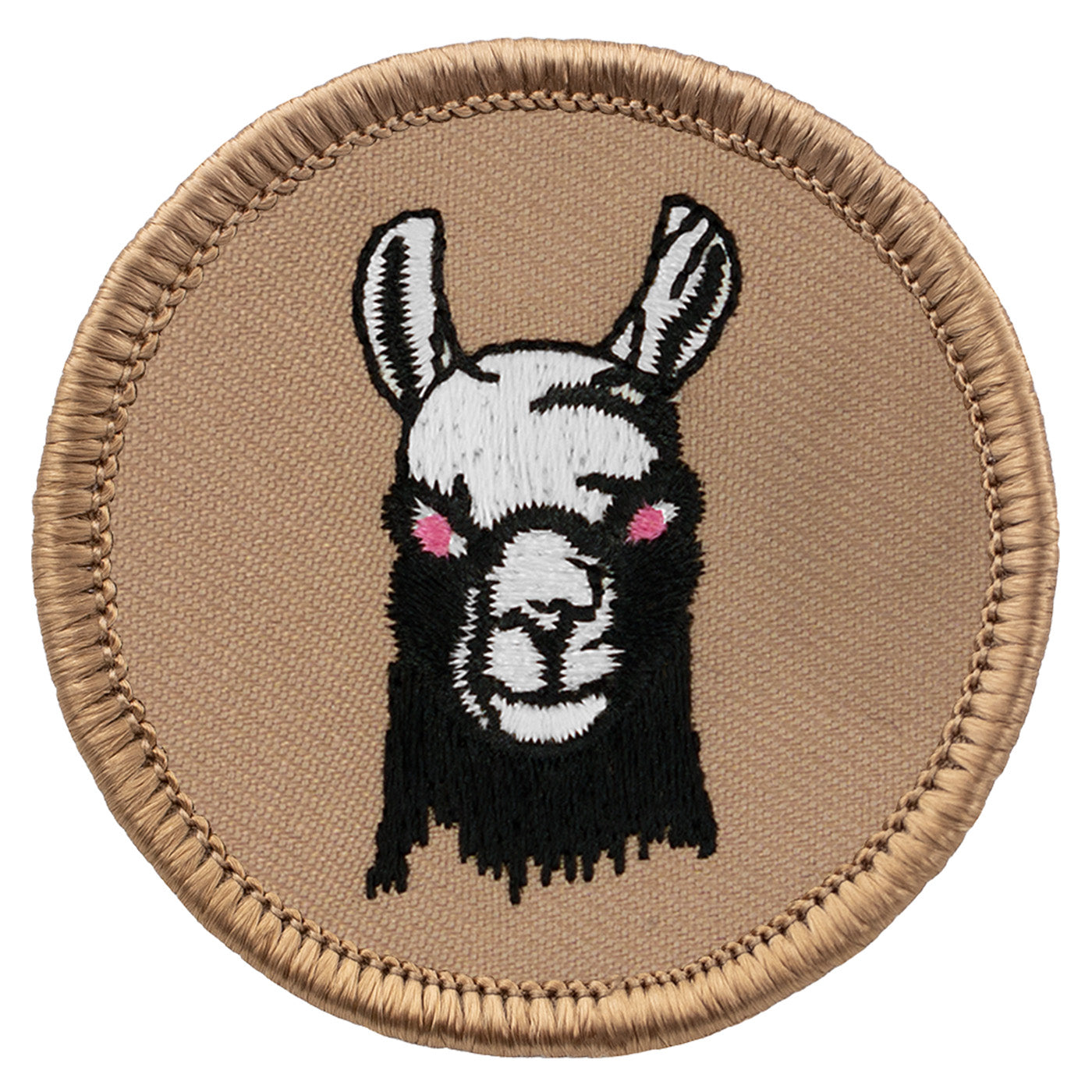 Llama Head Patrol Patch