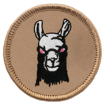 Llama Head Patrol Patch