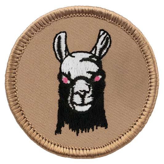 Llama Head Patrol Patch