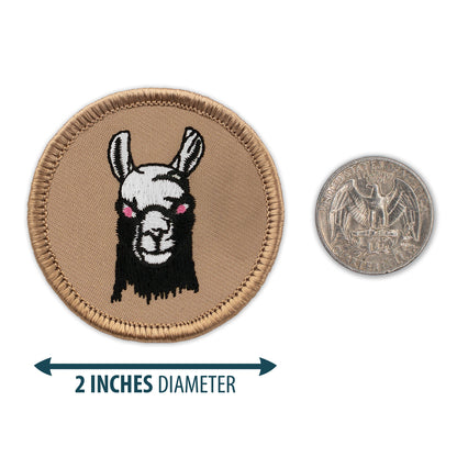 Llama Head Patrol Patch
