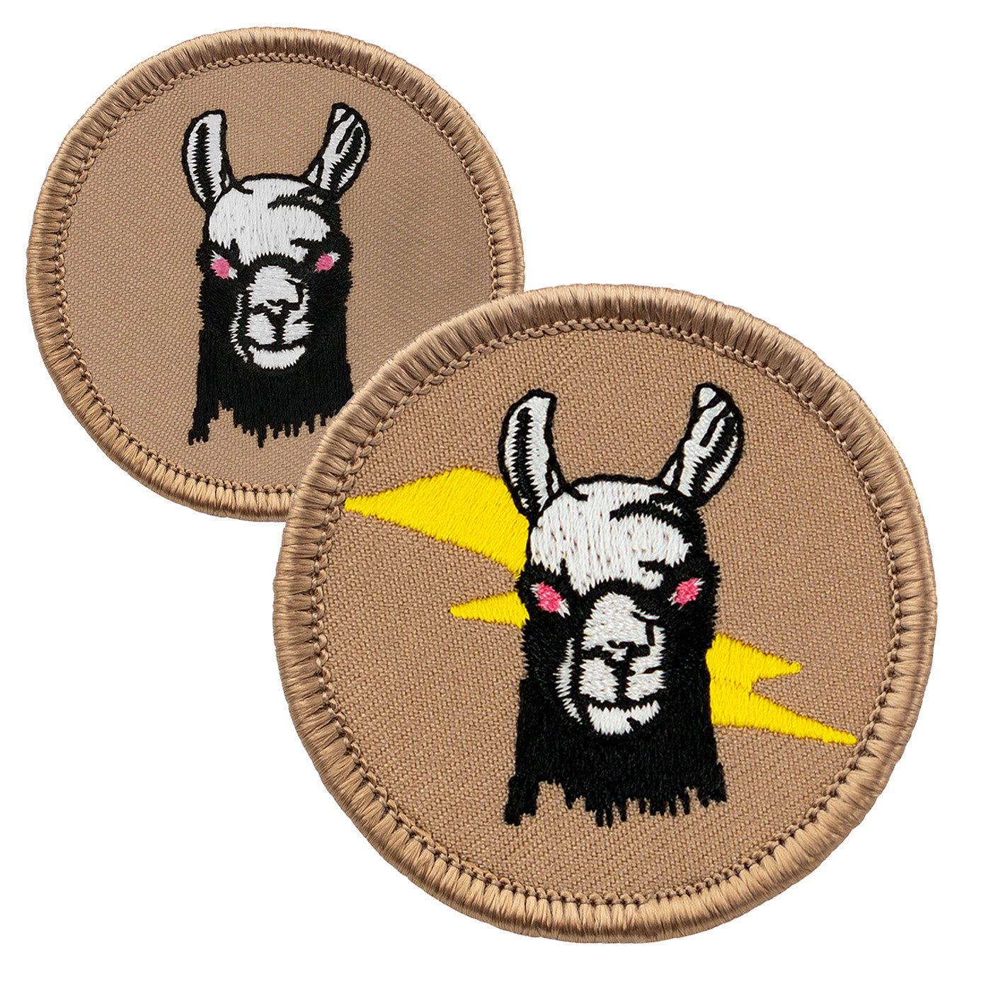 Llama Head Patrol Patch