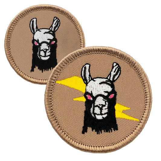 Llama Head Patrol Patch