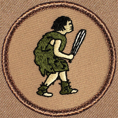 Caveman Patrol Patch Ð Scout Patch