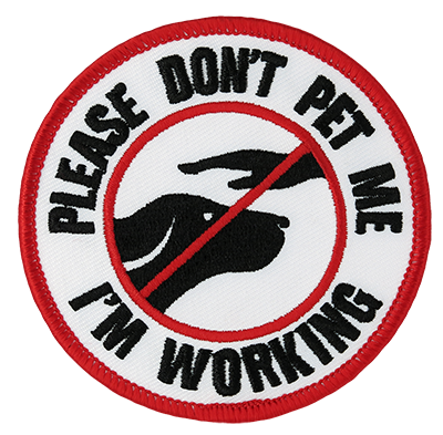 Please Don't Pet Me Patch