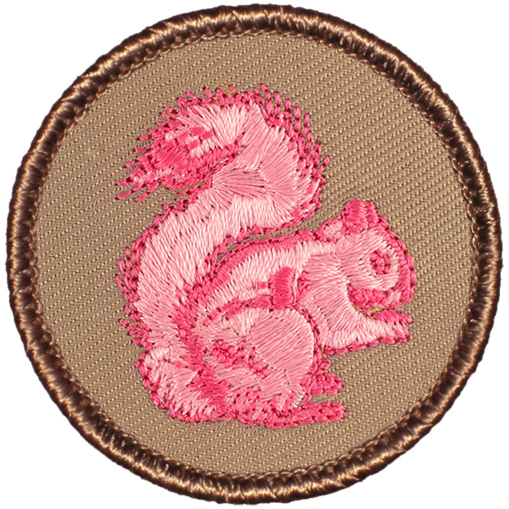Pink Squirrel Patrol Patch