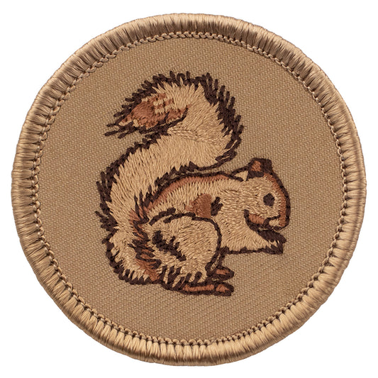 Squirrel Patrol Patch