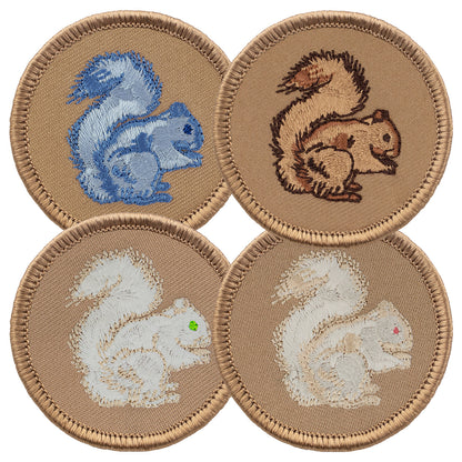 Squirrel Patrol Patch