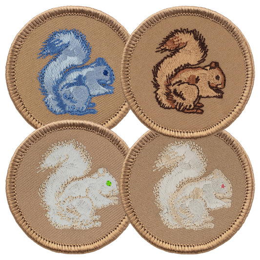 Squirrel Patrol Patch