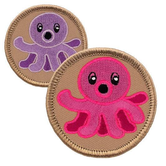 Octopus Emoji Patrol Patch
