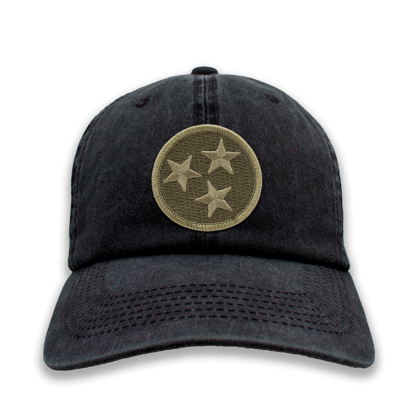 OD Green Subdued Tennessee Tristar Ball Cap or Trucker Hat