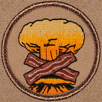 Nuclear Bacon Patrol Patch Ð Scout Patch