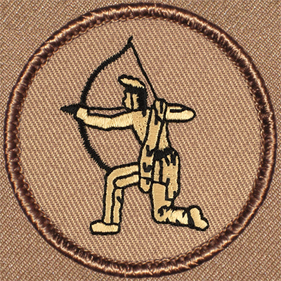 Brave Hunter Patrol Patch Ð Scout Patch