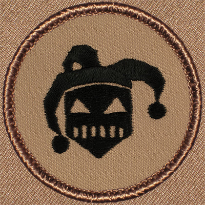 Scary Jester Patrol Patch Ð Scout Patch
