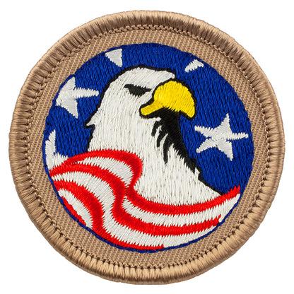 Patriotic Eagle Patrol Patch
