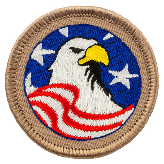 Patriotic Eagle Patrol Patch