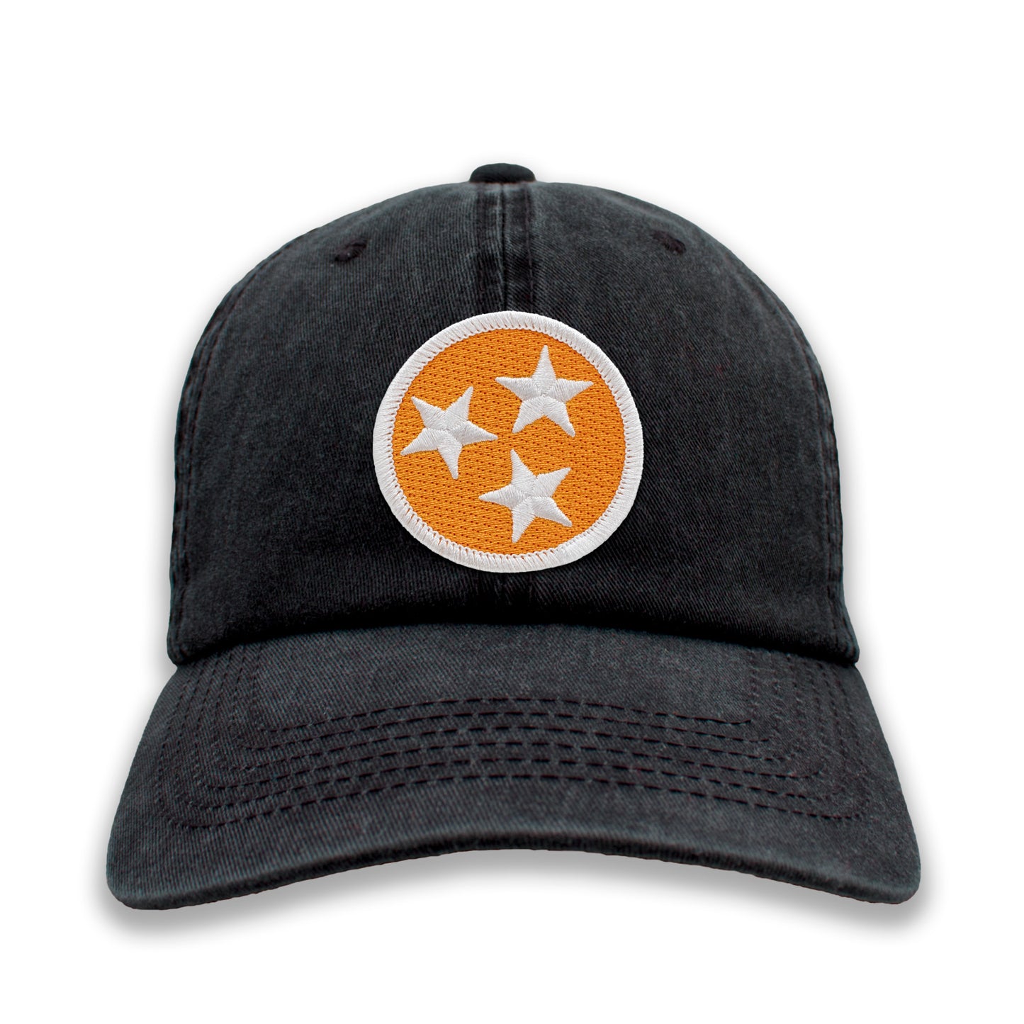 Orange & White Tennessee Tristar Ball Cap or Trucker Hat