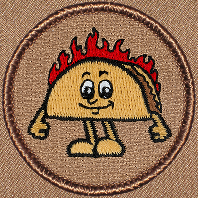Spicy Taco Patrol Patch Ð Scout Patch