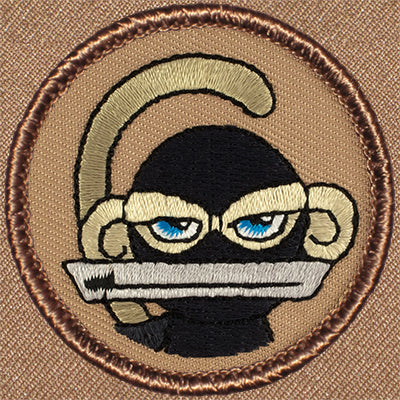 Ninja Monkey Patrol Patch Ð Scout Patch