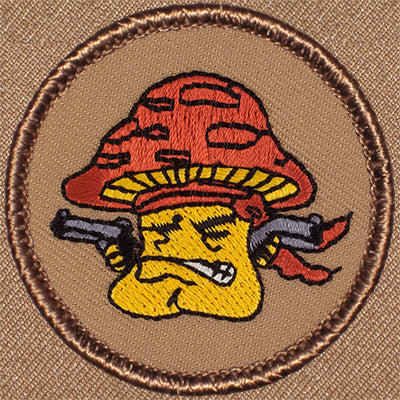 Shooting Mushroom Patrol Patch Ð Scout Patch