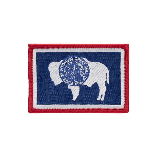 Wyoming State Flag Patch
