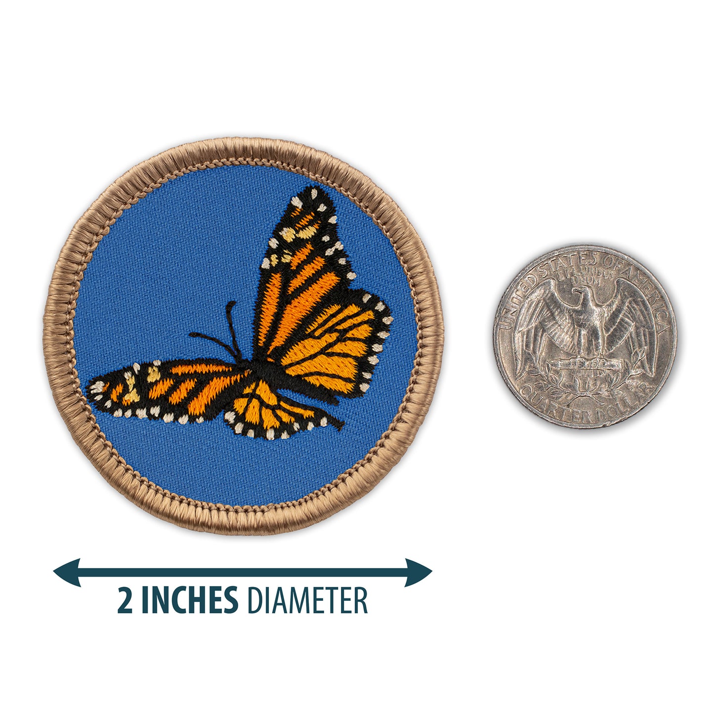 Monarch Butterfly Patrol Patch