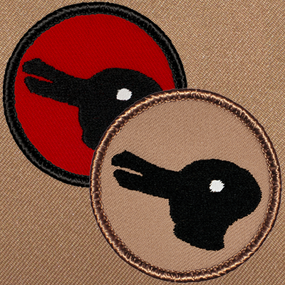 Rabbit Duck Scout Patrol Patches