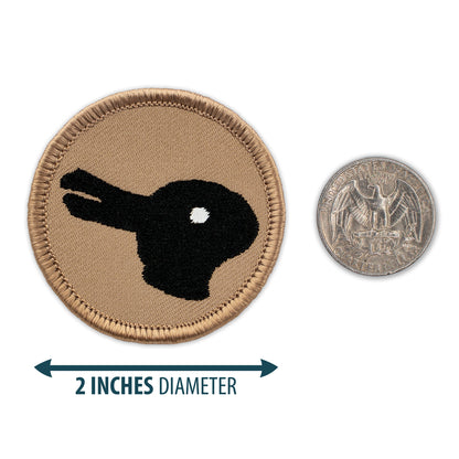 Retro rabbit duck 2” embroidered scout patrol patches
