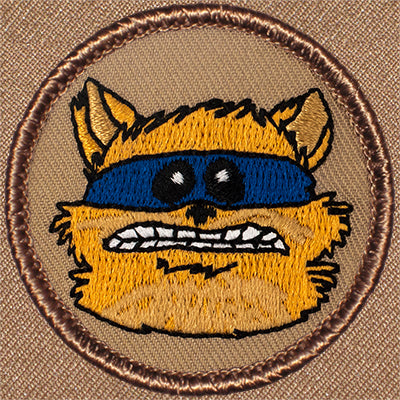 Ninja Pomeranian Patrol Patch Ð Scout Patch