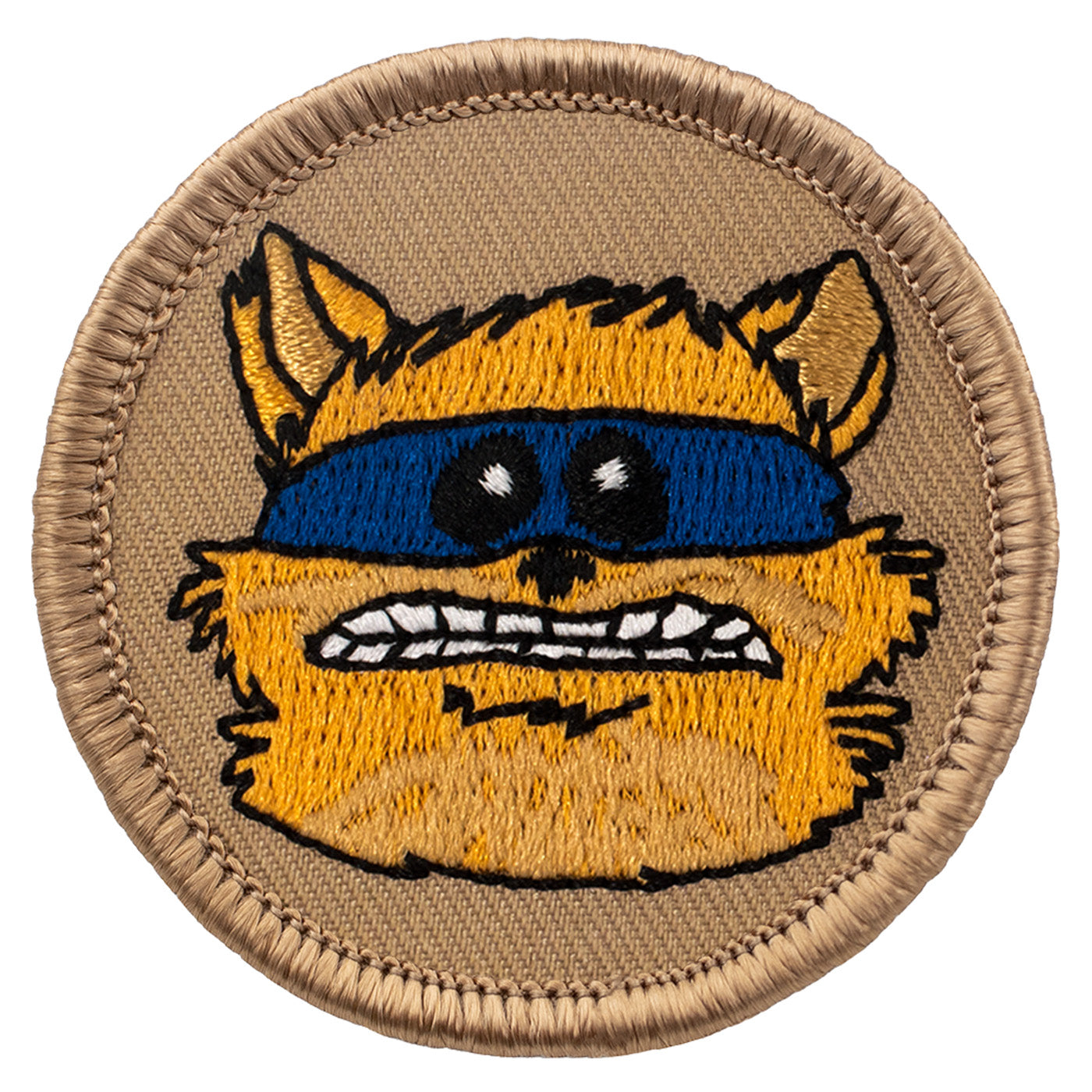 Ninja Pomeranian Patrol Patch