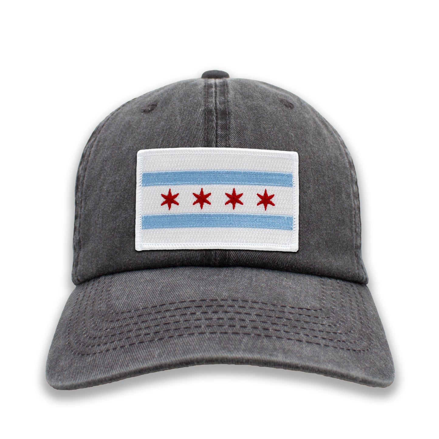 Chicago State Flag Ball Cap or Trucker Hat