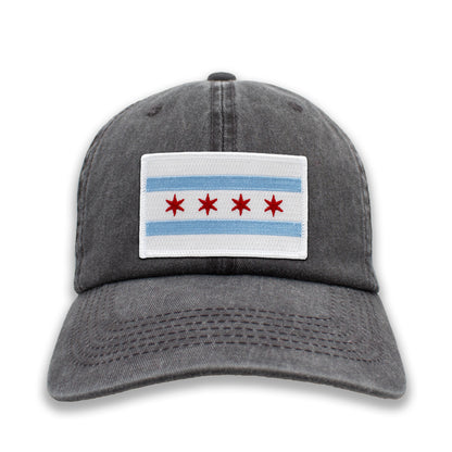 Chicago State Flag Ball Cap or Trucker Hat
