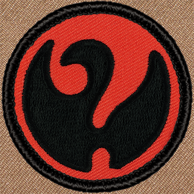 Retro Unknown Swan Patrol Patch (#268R) - Sew-on Scout Patch