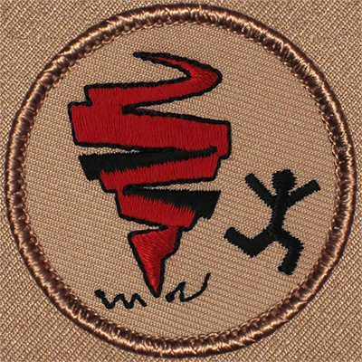 Tornado Patrol Patch Ð Scout Patch