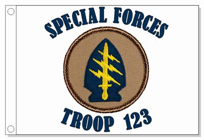Special Forces Patrol Flag
