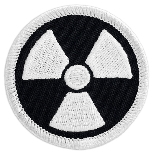 Nuclear Symbol Glow in the Dark Scout Patrol Patches