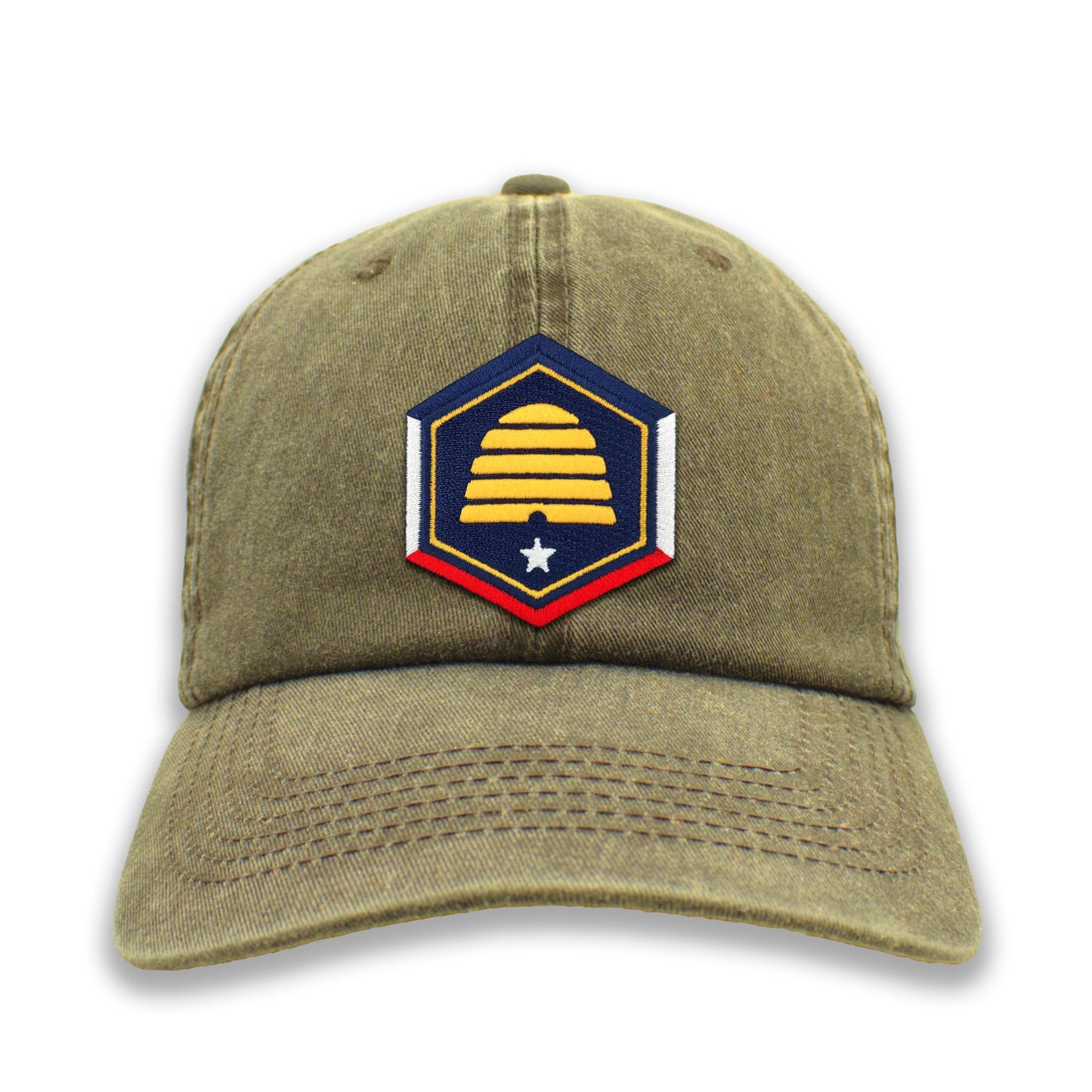 Utah State Flag Hexagon Ball Cap or Trucker Hat