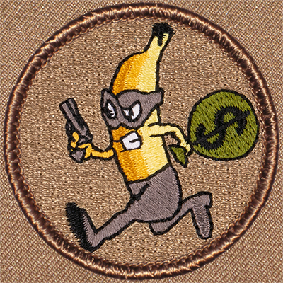 Banana Bandit Patrol Patch Ð Scout Patch